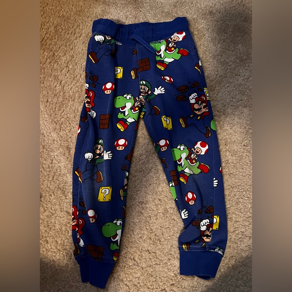 H&M Super Mario Casual Pants thin sweat pants